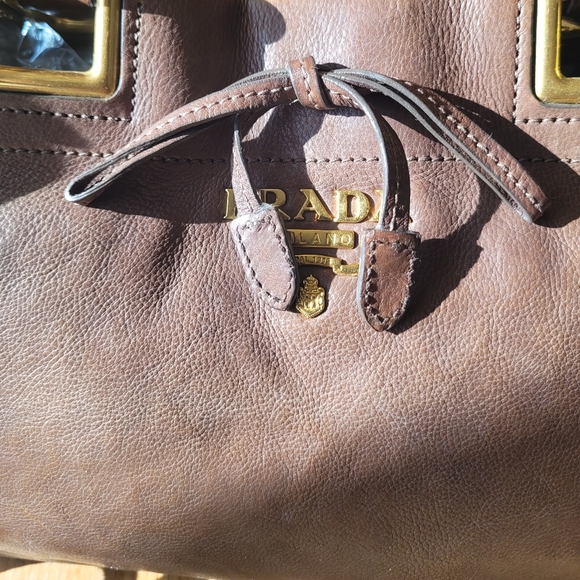 PRADA Vitello Satchel Bag - Picture 2 of 5